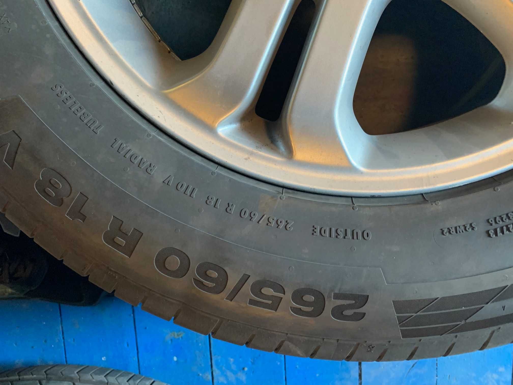 Резина CONTINENTAL ContiSportContact 5 SUV 265/60R18 20 год