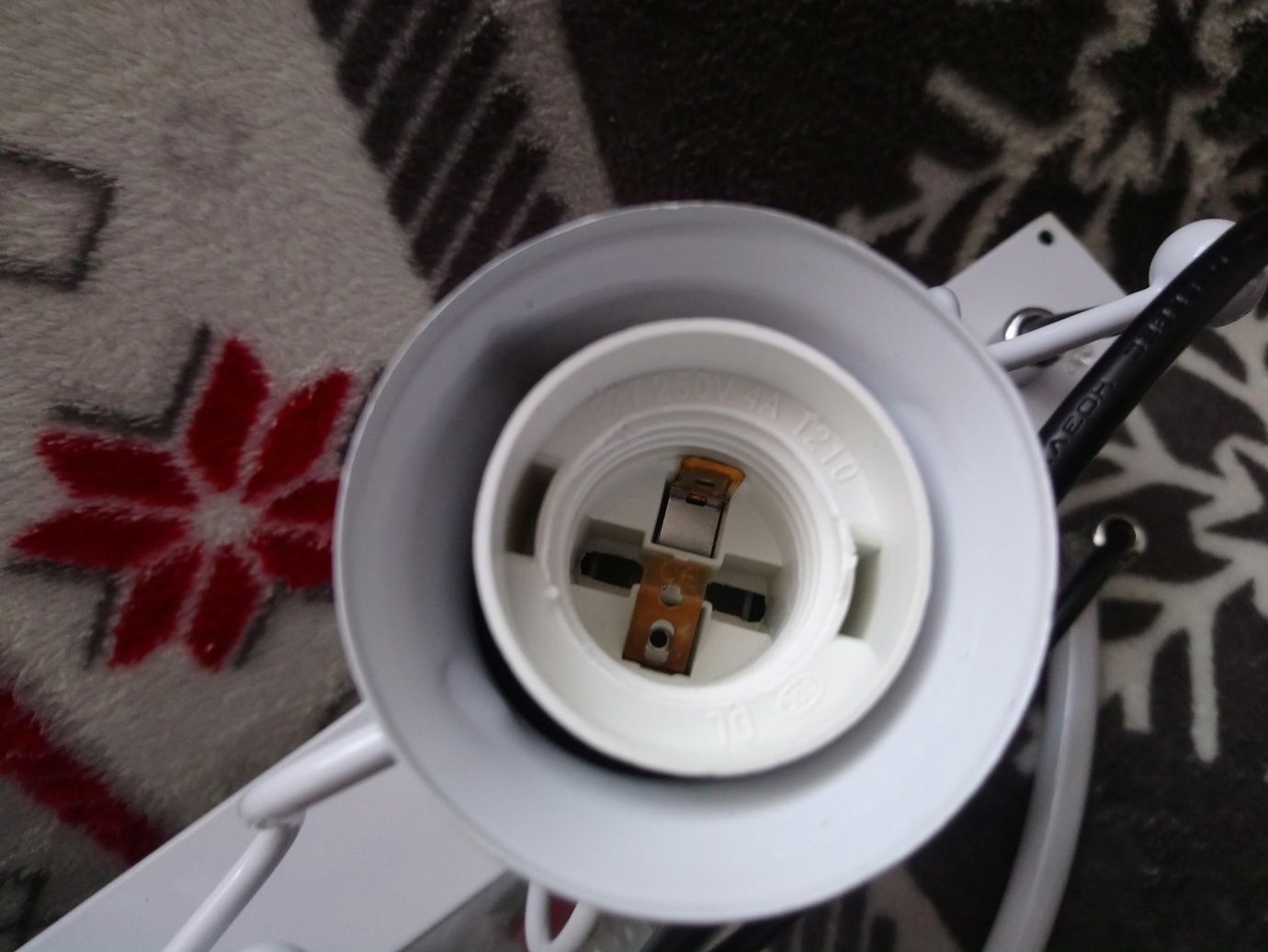 Lampa sufitowa ławeczka zakochanych