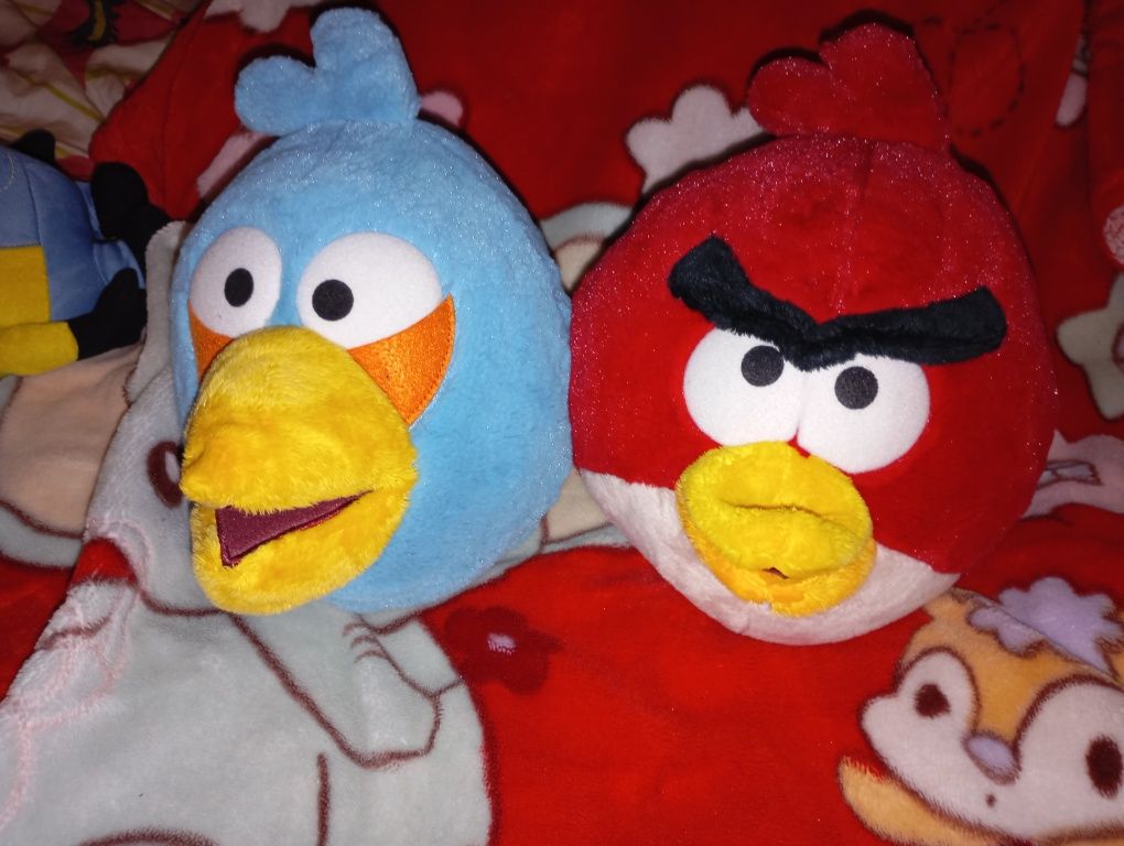 Коллекция игрушек "angry birds" ,оригинал игрушки .В идеальном и новом