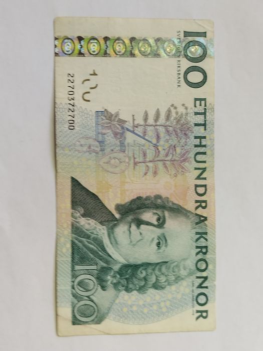 Banknot 100 koron Norwegia