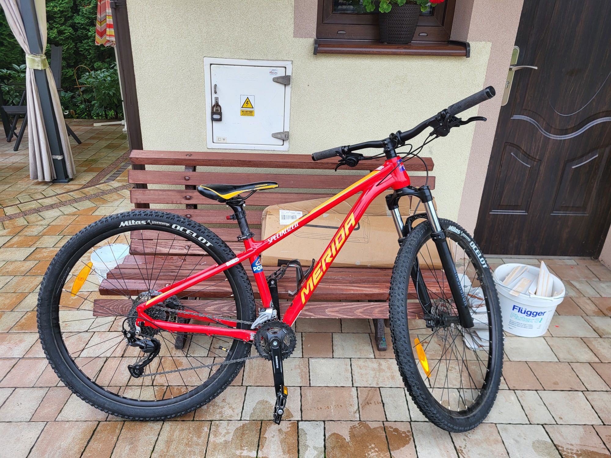 Rower merida big nine 60. Rama s koła 29.