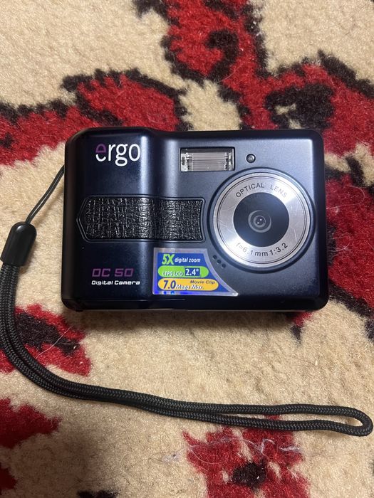 Цифровой фотоаппарат ergo 50 Как новый