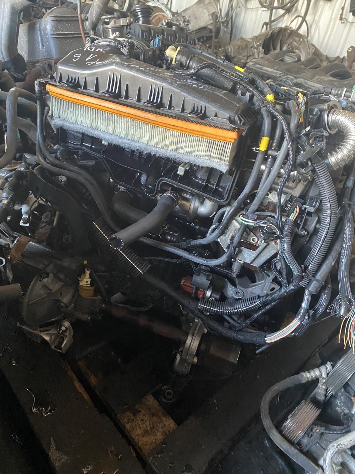 Мотор Peugeot partner,berlingo,ford focus,c-max1.6 hdi