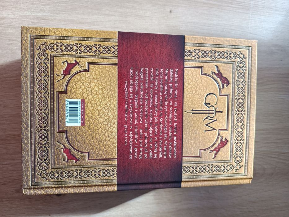 Książka Gra o Tron edycja ilustrowana G.R.R. Martin