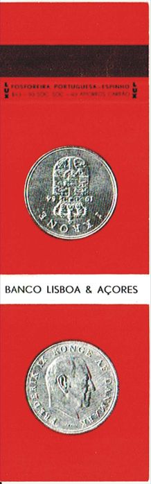 3 Carteiras de fósforos antigas de extintos Bancos  Nacionais