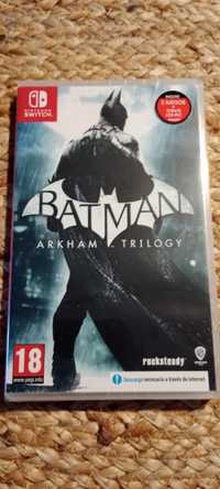 Batman Arkham Trilogy Nintendo Switch 3 w1  remaster PL