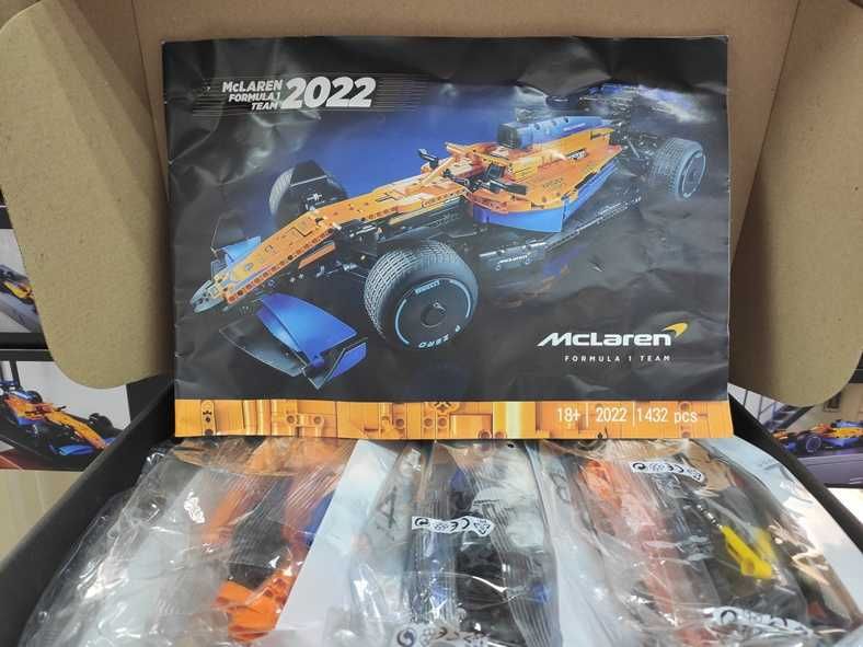 Конструктор Technic 42141‼️НОВИЙ‼️McLaren Formula 1 на 1432 деталей