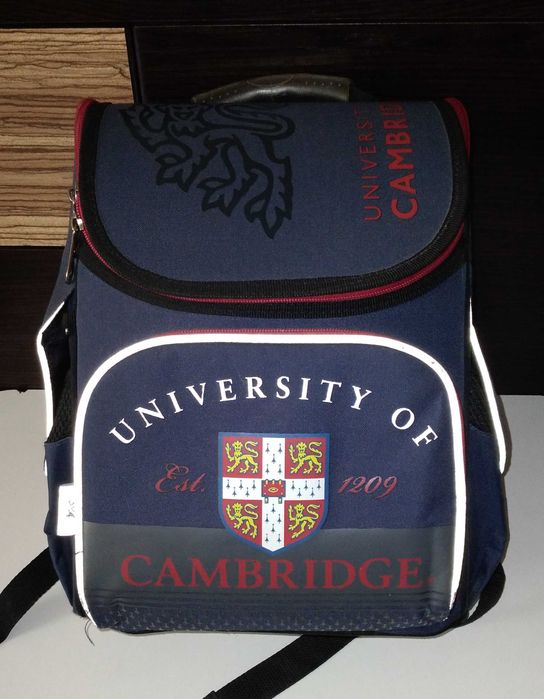 Рюкзак школьный каркасный для мальчика Yes Cambridge