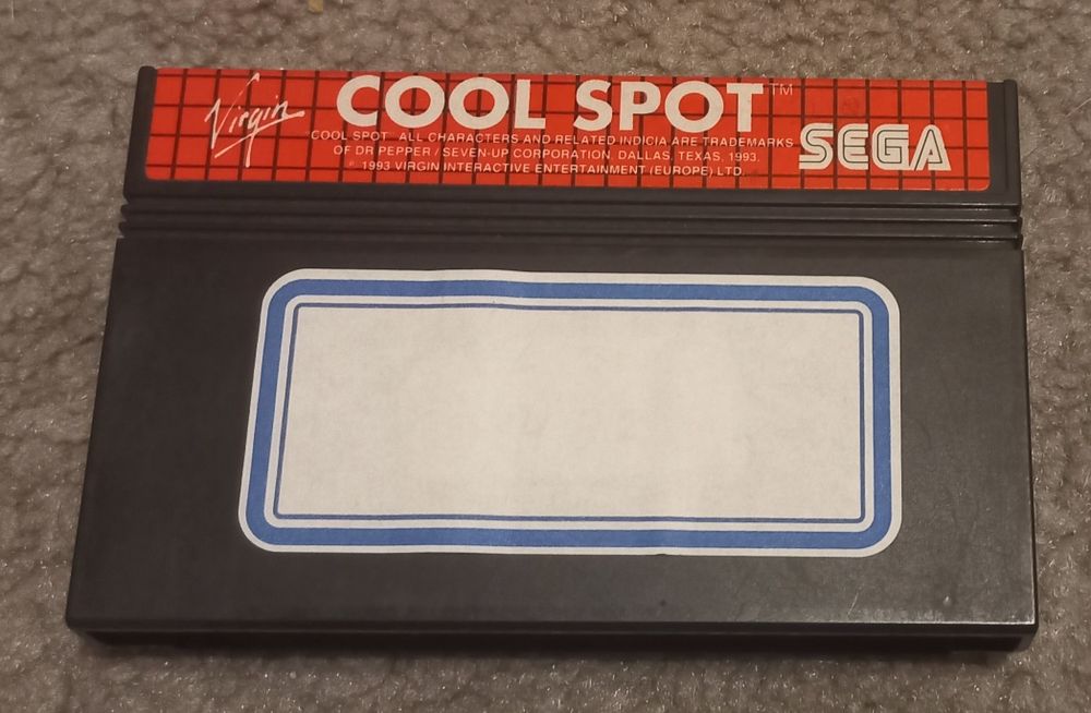 Cartucho Cool Spot para Master System
