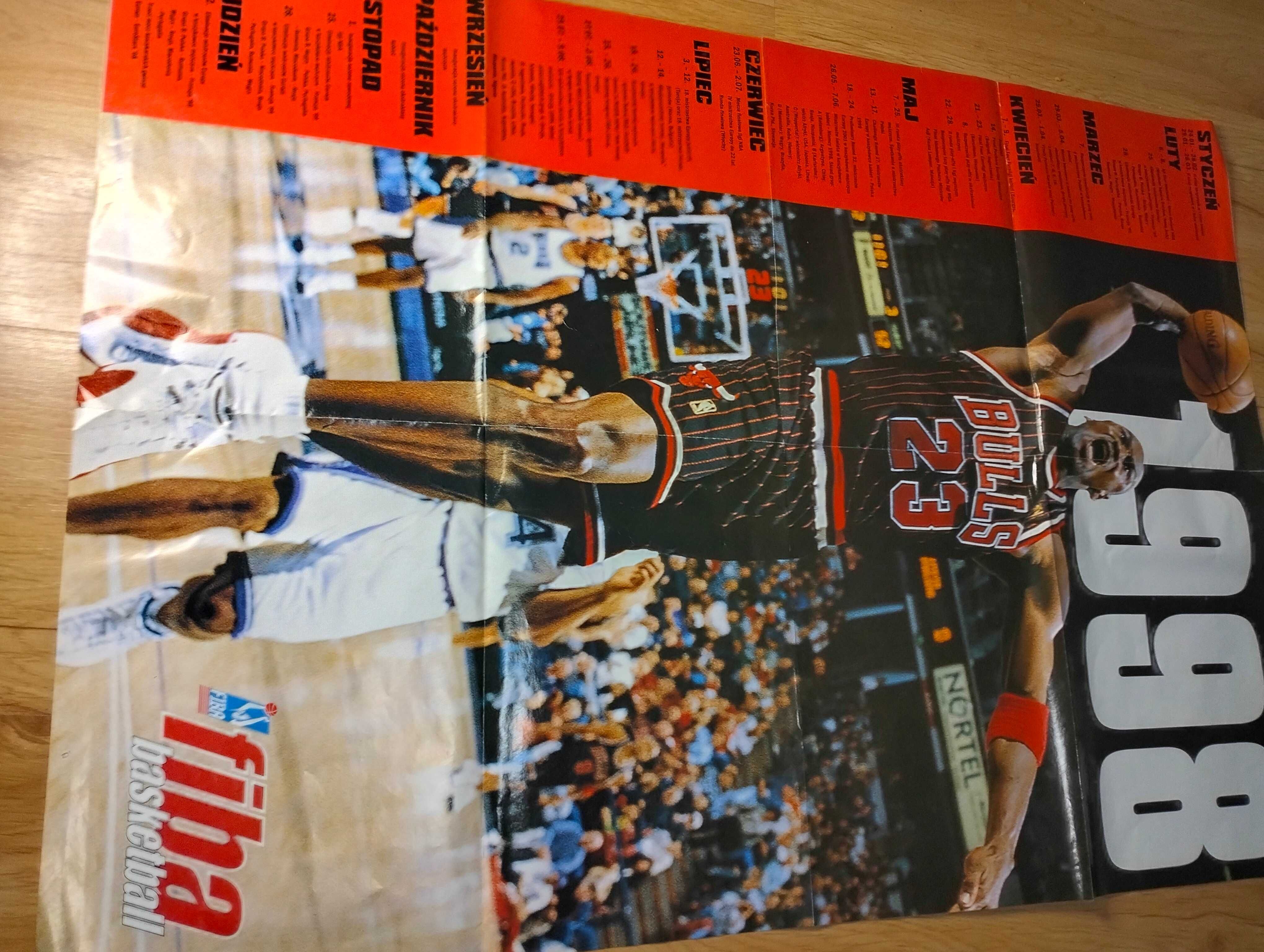 Duzy Plakat NBA Michael Jordan 1998