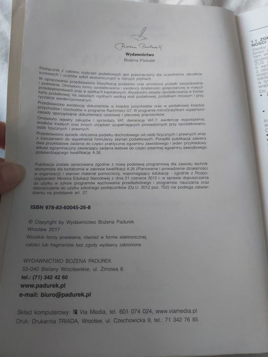 Pracownia ekonomiczna część 2 A.35 Padurek