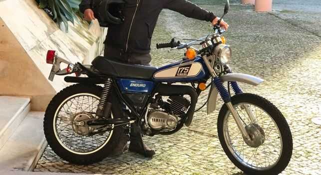 Yamaha DT175 AT1 1975 muito bom estado isenta