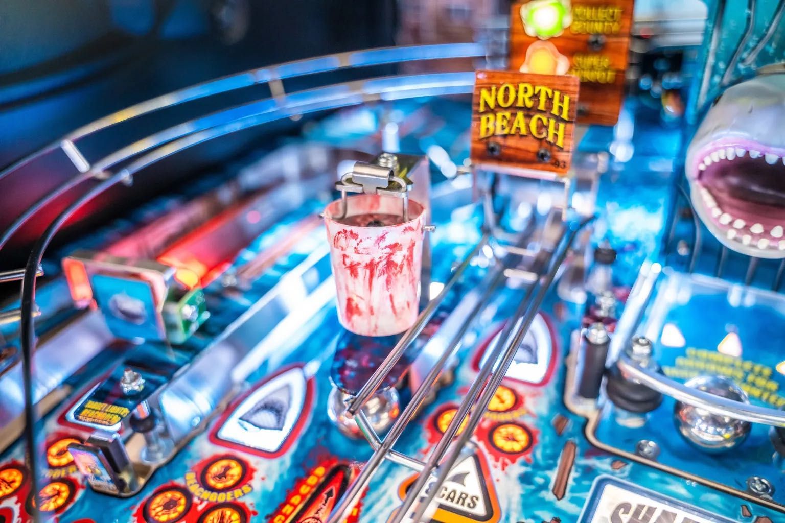 Flipper Pinball Maszyna Arcade  JAWS Stern PRO - nowy