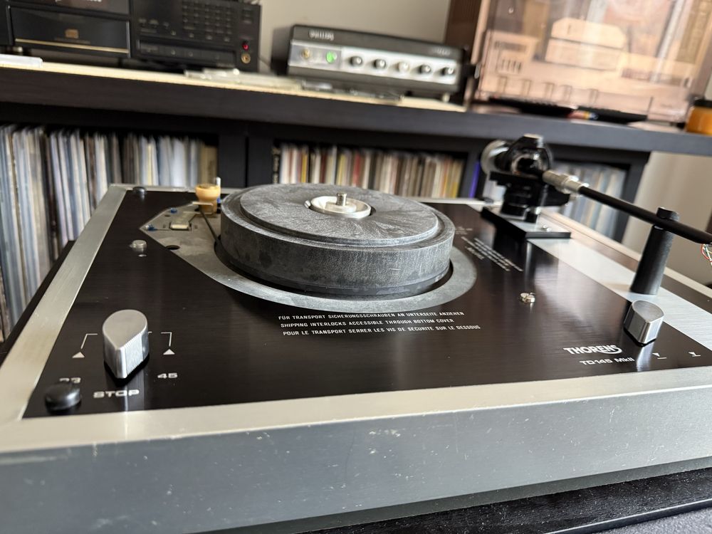Thorens TD 145 mk ll gira-discos