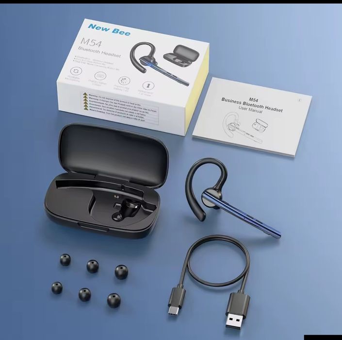 Новейшая модель этого года Bluetooth гарнитура New Bee M54