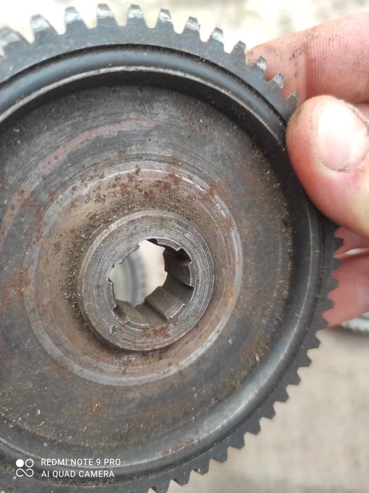 Nowe PRL ZMD koło zębate Romet 50t1 019 3b oryginał 10.155