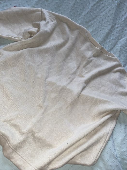 Светер теплий із принтом серця