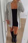 Casaco malha da Pull&bear - S