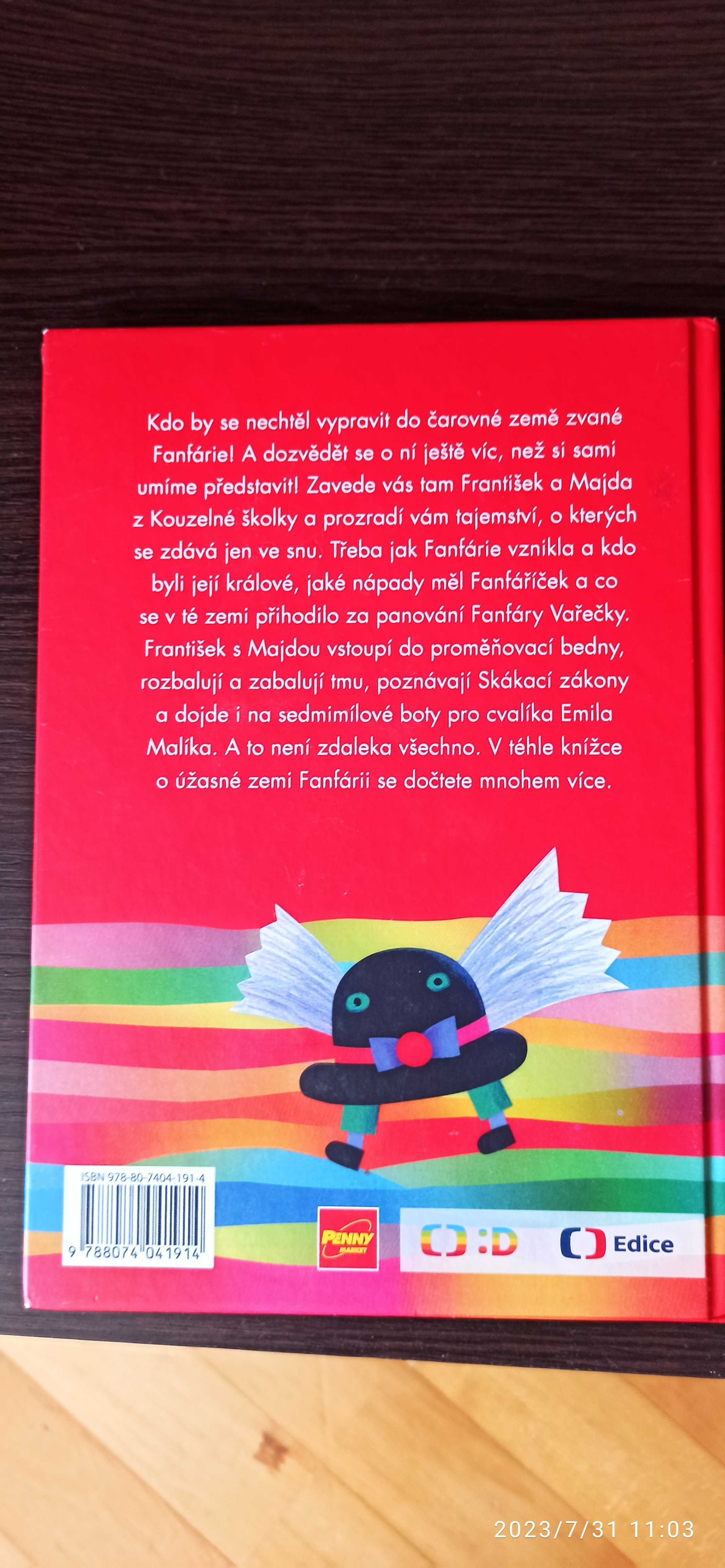 Книга детская на чешском языке