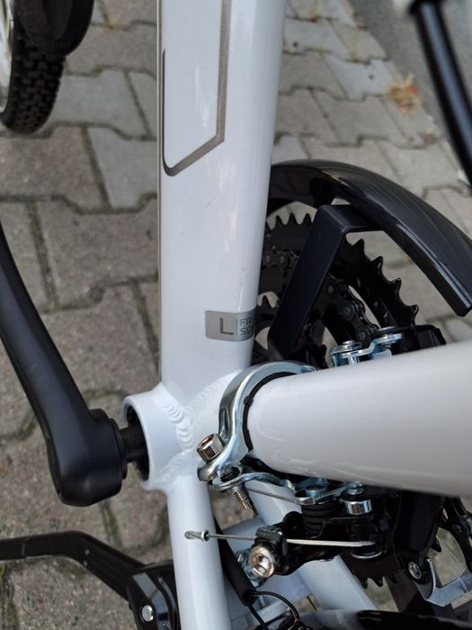 Kross Trans 3.0/Siberian L/19" damski biały trekking jak nowy