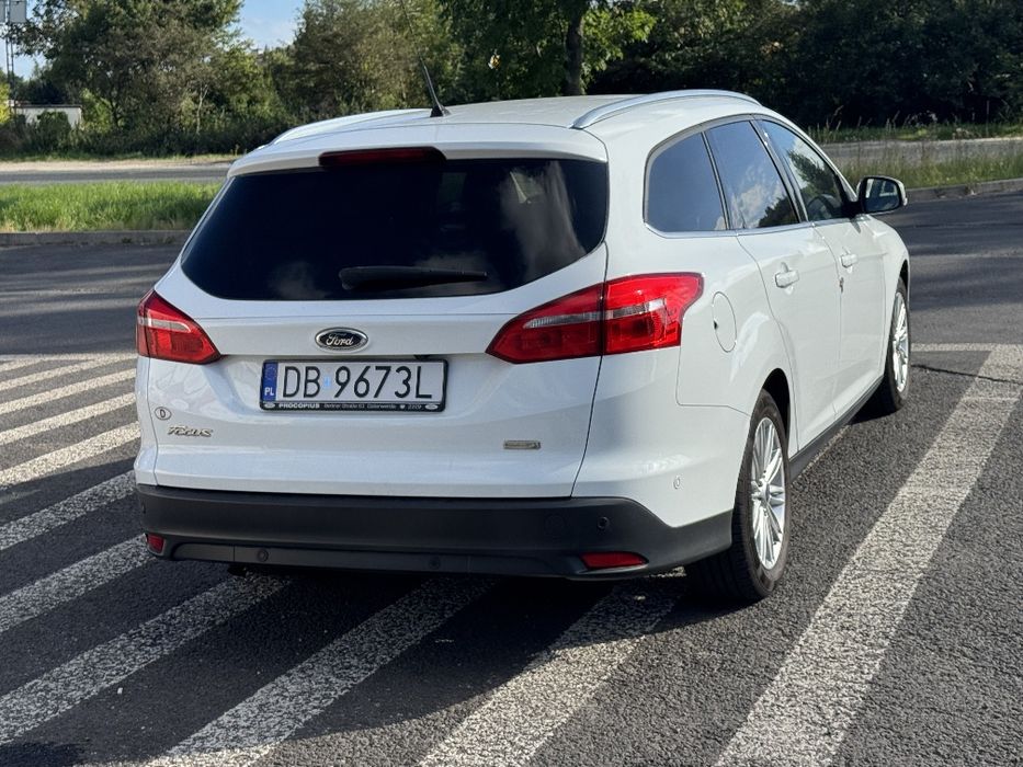 Ford Focus Titanium 1.0 EcoBoost • 2015 • Nowy rozrząd • Bogate wyposa
