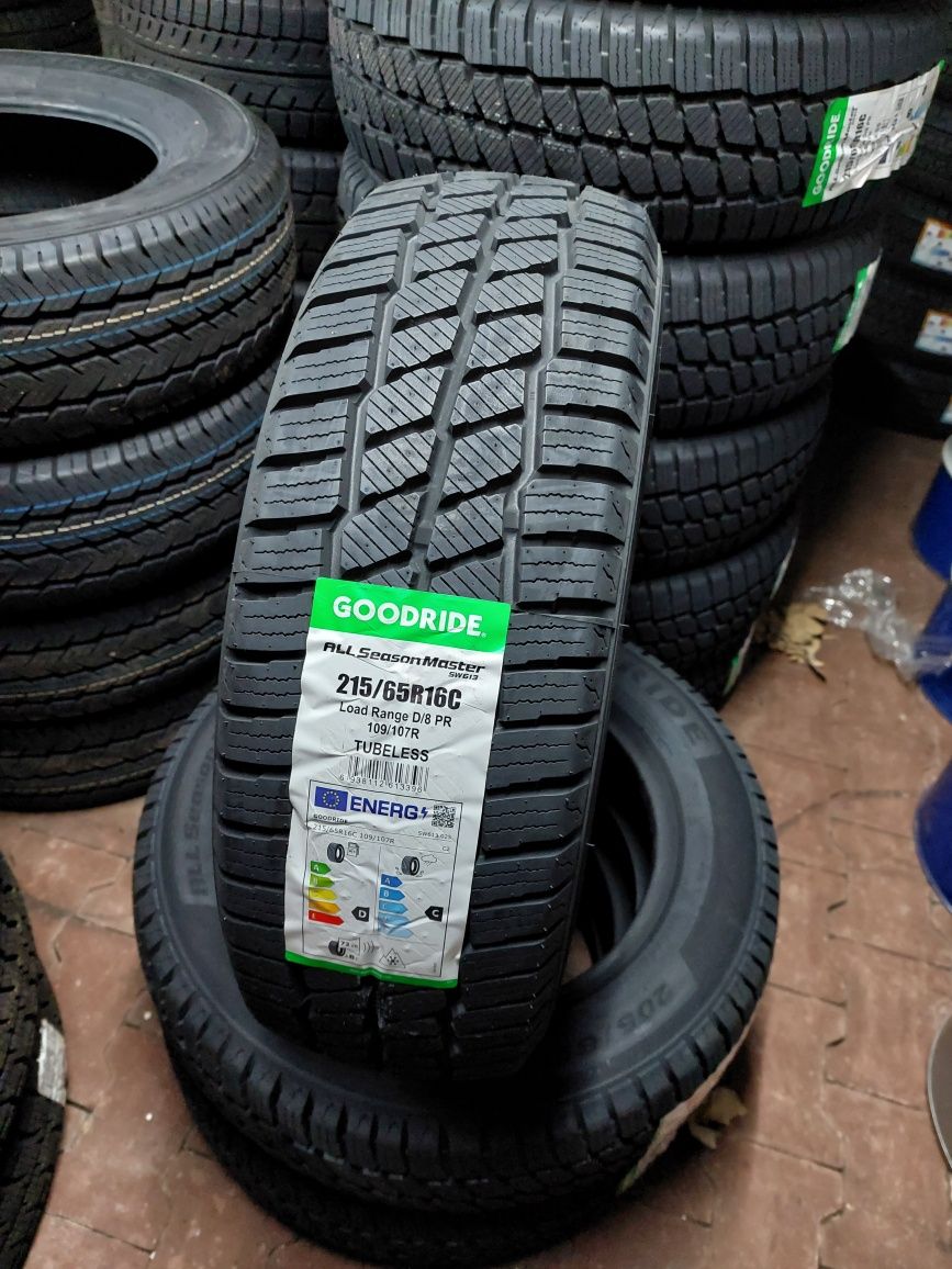 NOWE opony całoroczne 215/65R16C Goodride SW613 dostawcze BUS WYSYŁKA