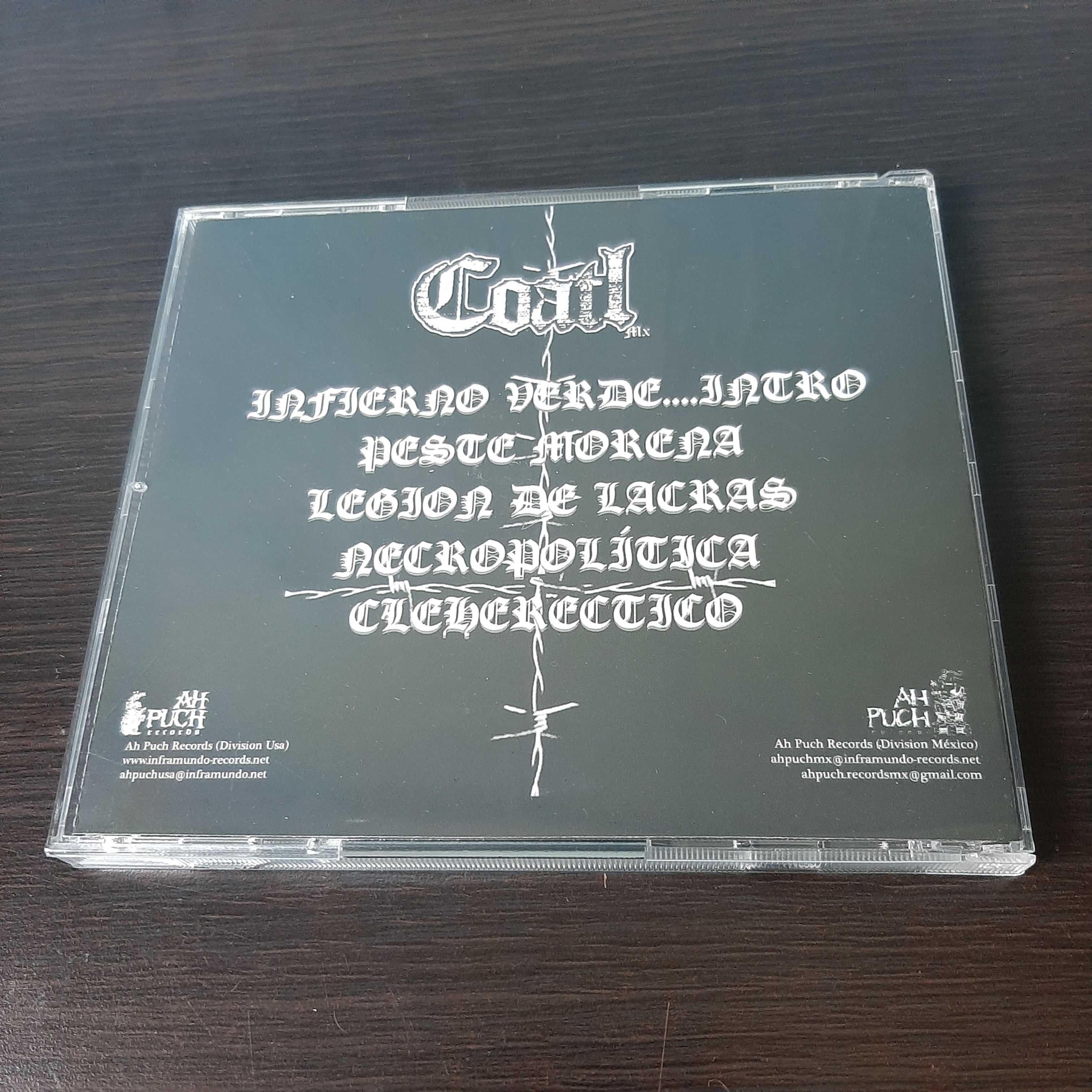 COATL "Clerherético" CD 2020 black/thrash/punk Meksyk