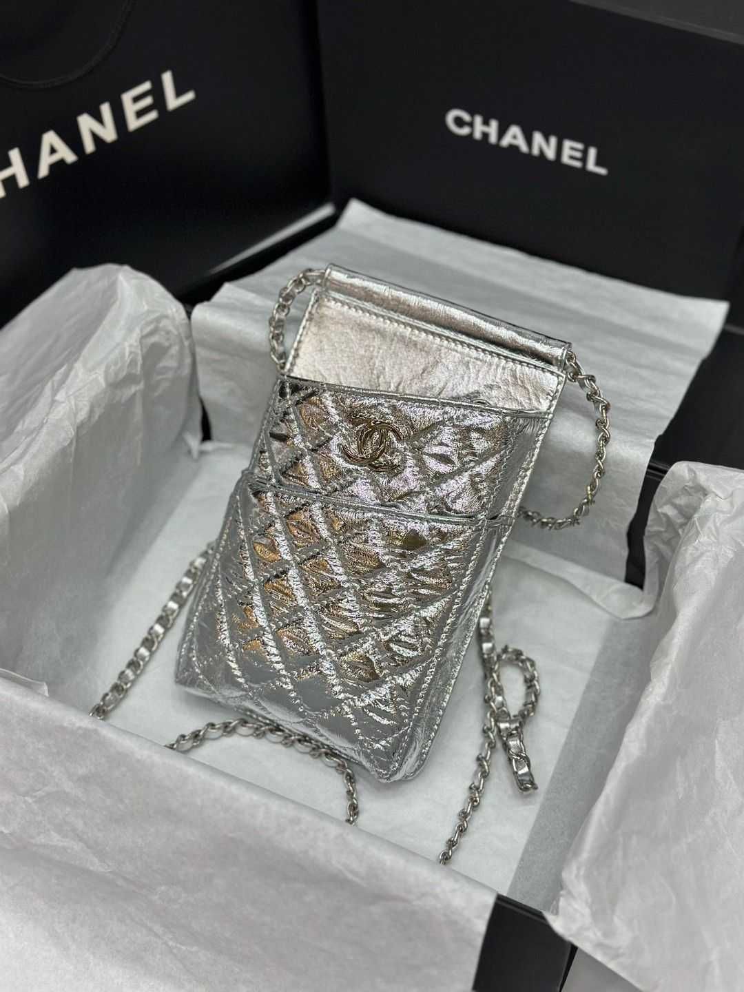 Bolsa de crossbody para mulher Chanel