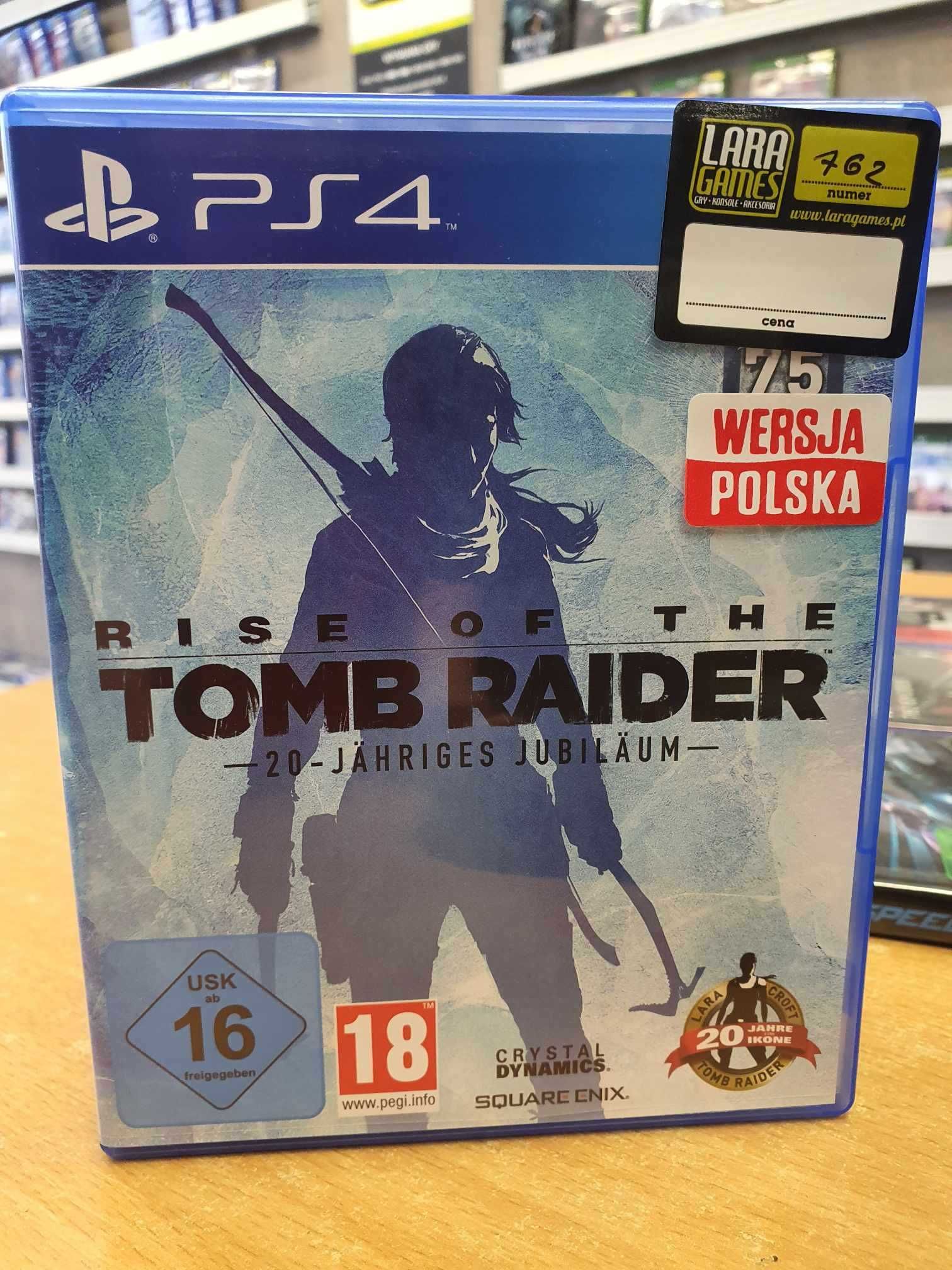 Rise of the Tomb Raider 20 rocznica serii PS4 Lara Games