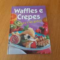 Livro de receitas Waffles e Crepes