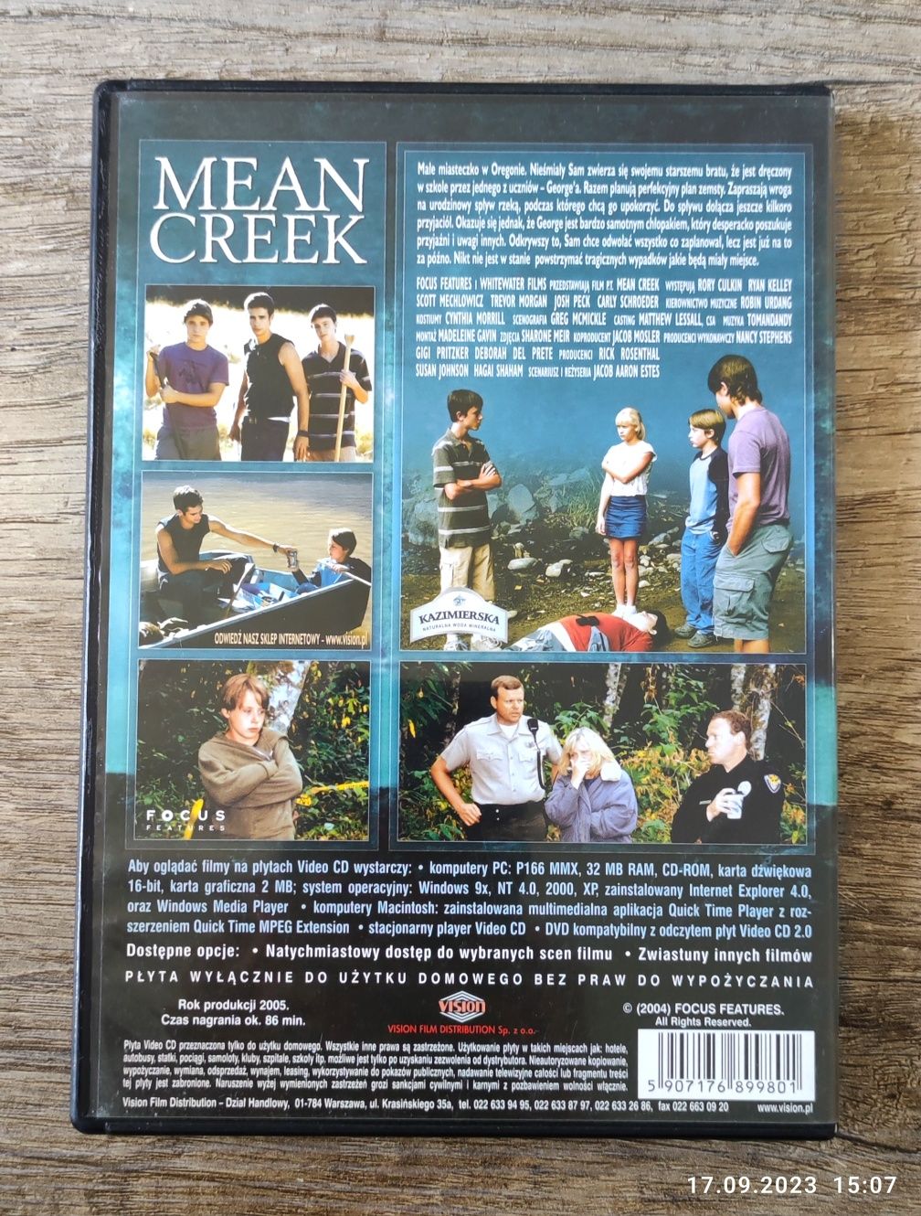 Film "Mean Creek" DVD/VCD