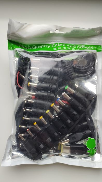 Набір перехідників(40шт) DC 5,5*2.1 мм