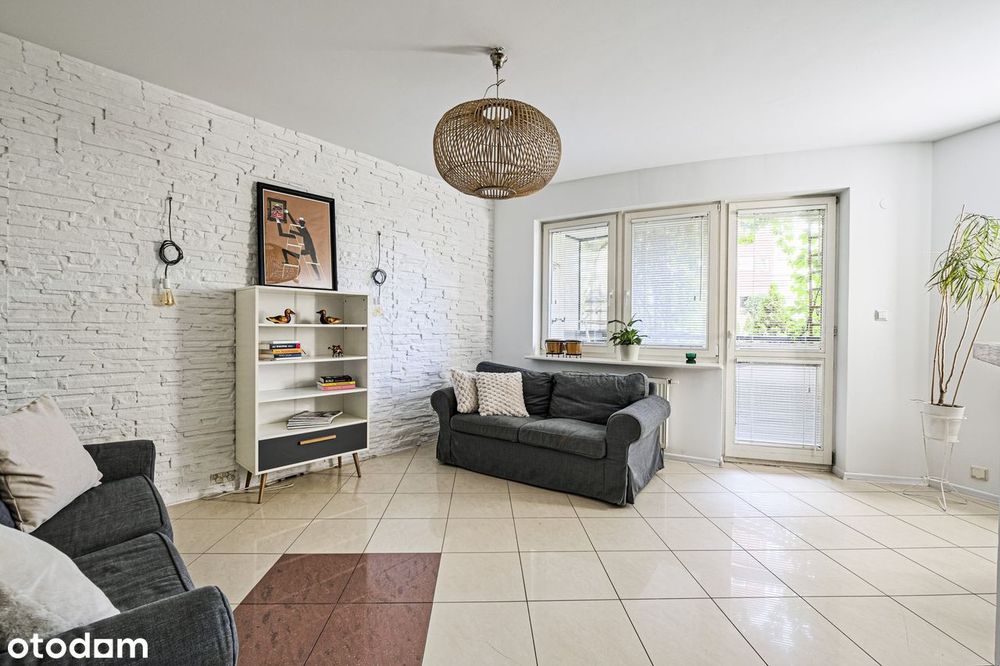 Przestronne 3 pokoje | balkon | parter | Warszawa Siekierki