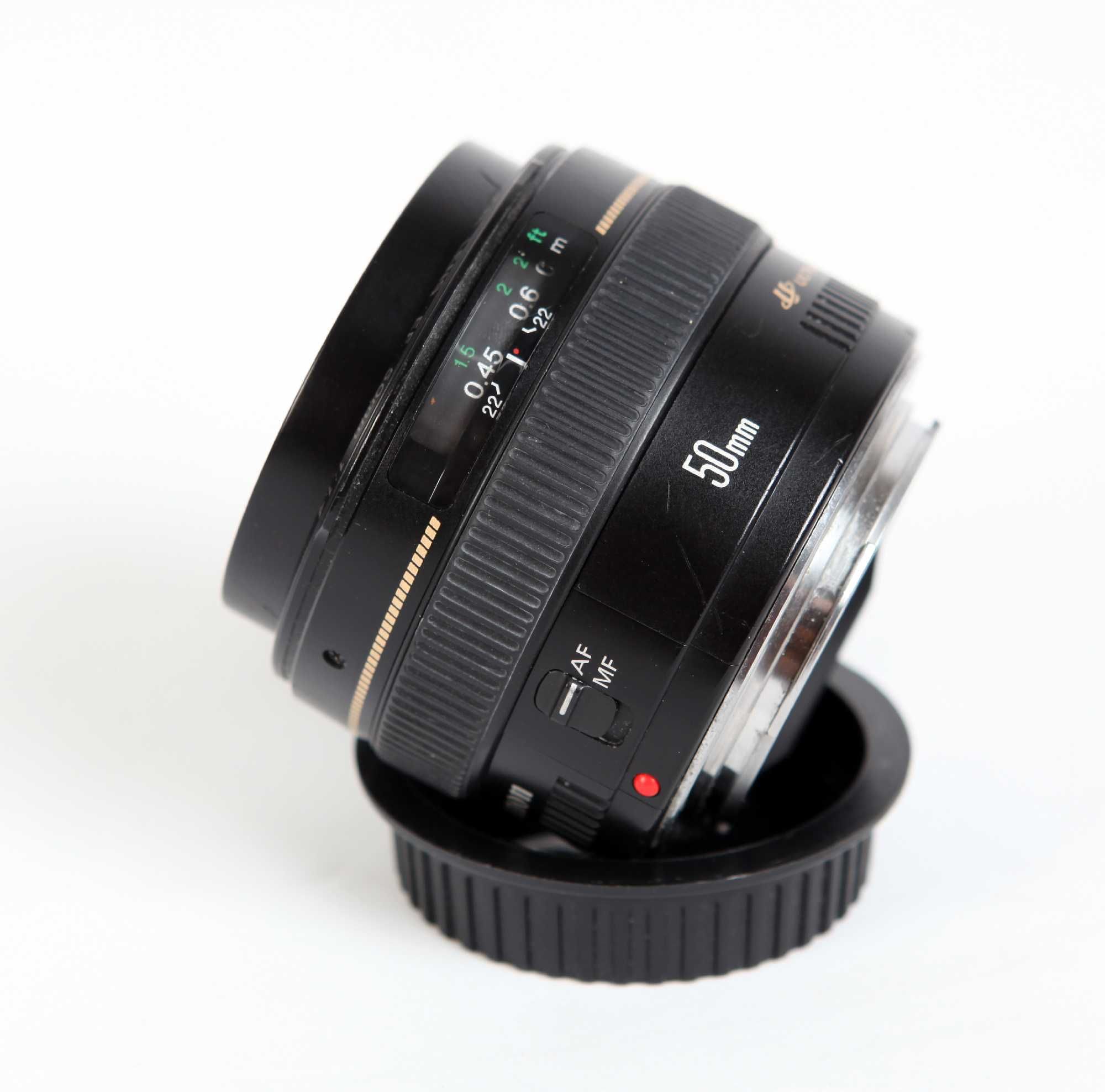 Lente profissional Canon 50mm 1.4 USM
