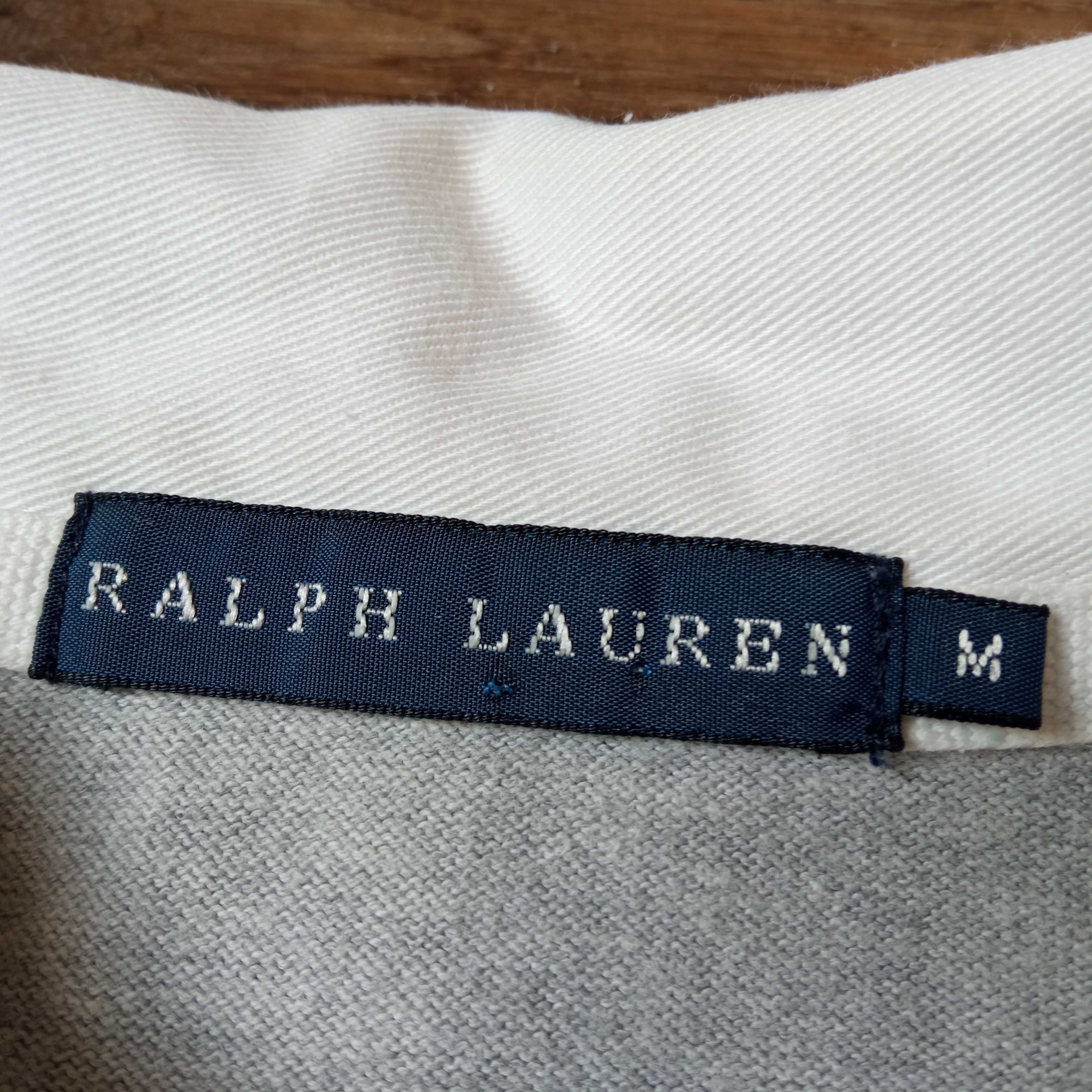 Ralph Lauren Damska Koszulka Polo z Długim Rękawem Longsleeve rozm. M