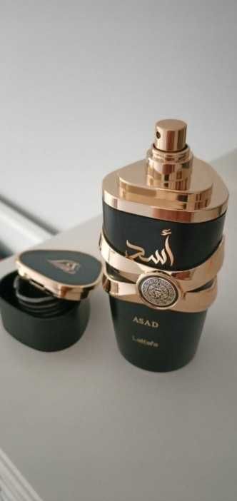 Perfumy Męskie Lattafa Asad 100 ML bardzo trwałe Arabskie + 2 próbki