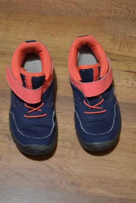34 Buty turystyczne dla dzieci Quechua MH100 niskie, rozmiar 34