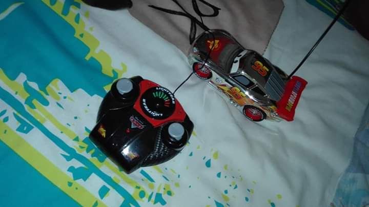 Carro faisca
