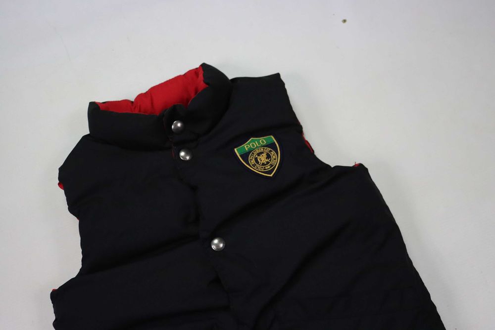 Ralph Lauren puchowy dwustronny bezrękawnik rozmiar 4t ( 3 lata )