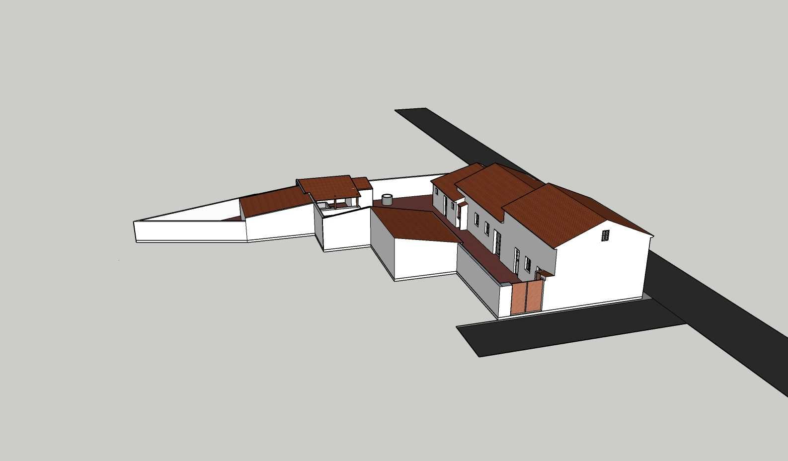 Casa antiga T4 com anexos, piscina e quintal