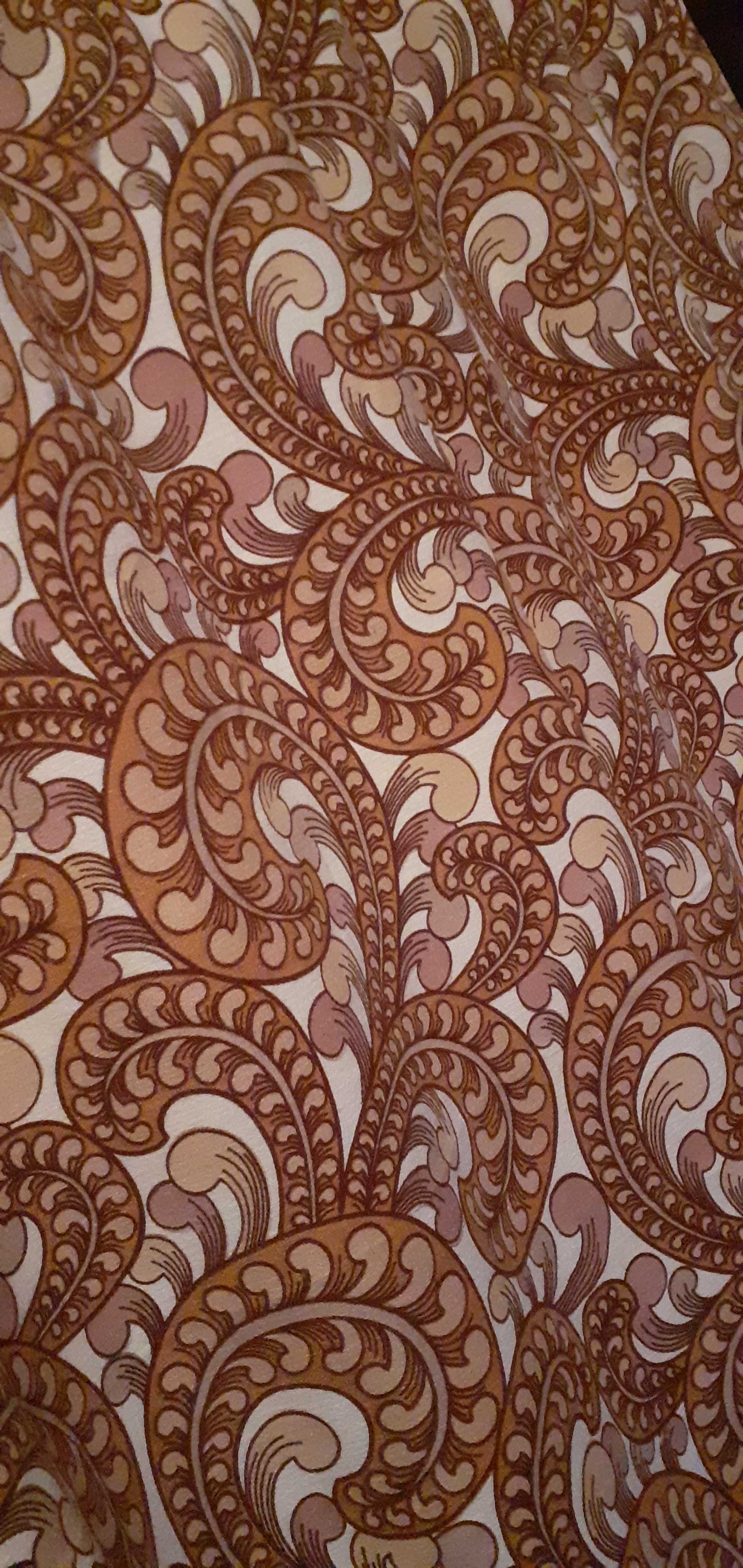 Zasłony długie bawełniane wzór Paisley 1 kpl-100zł 2 kpl - 190zł