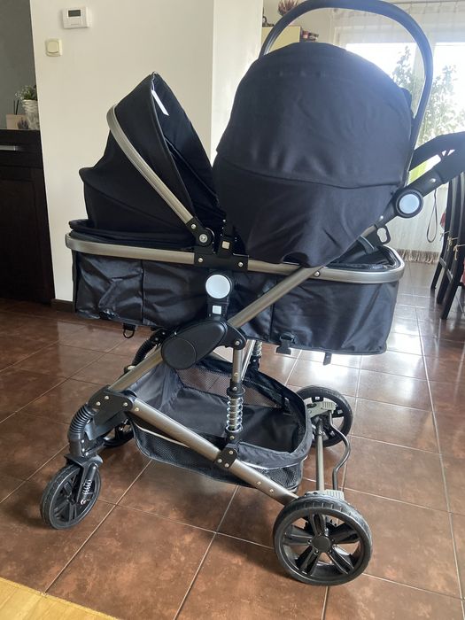 Wózek dziecięcy Belecoo X1 Baby Stroller 3w1Czarny