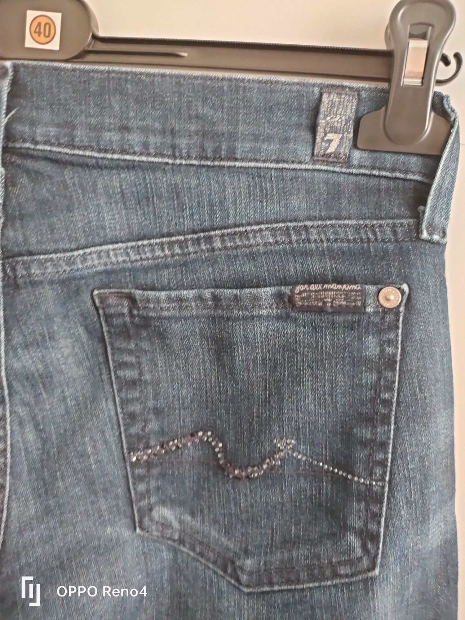 Nowe damskie jeansy 7 for all mankind W28 L32