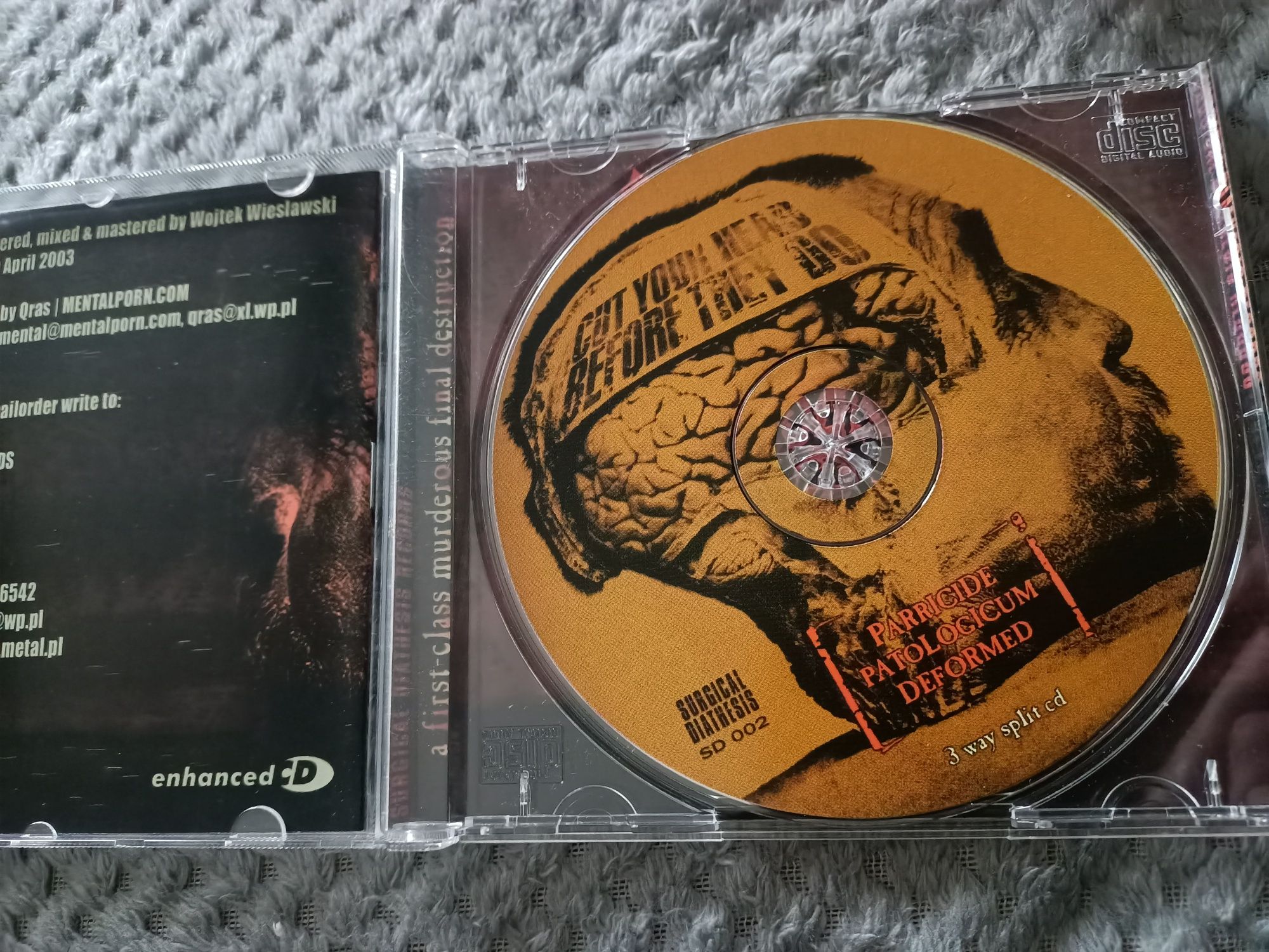 Parricide / Patologicum / Deformed - Cut Your Head Before They Do (CD,