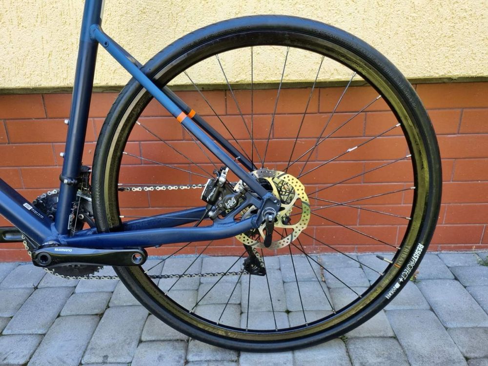 Гравійний велосипед Triban RC520.  Гедравлічні гальма