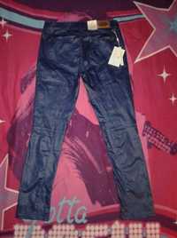 Spodnie damskie rurki jeans MY CHRISTY Paris Eleganckie 44 L 16