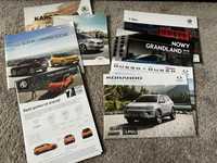 Zestaw katalogów samochodowych