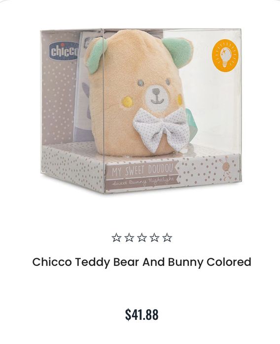 Chicco Luz de presenca DouDou Teddy