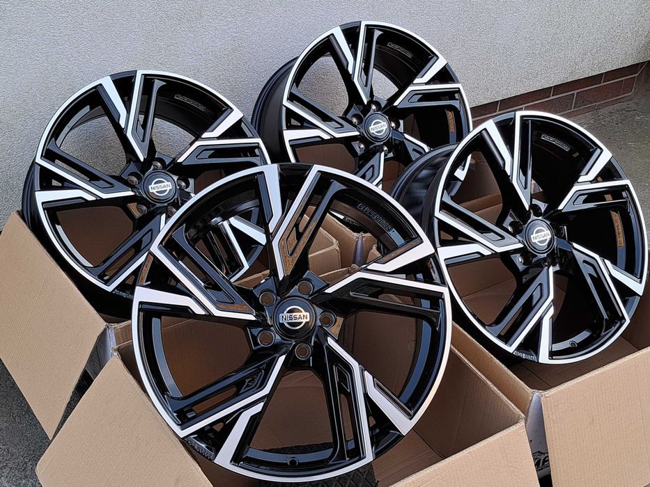 Alufelgi 18 NOWE 5x114 NISSAN Juke Qashqai Pulsar Leaf Primera RS5