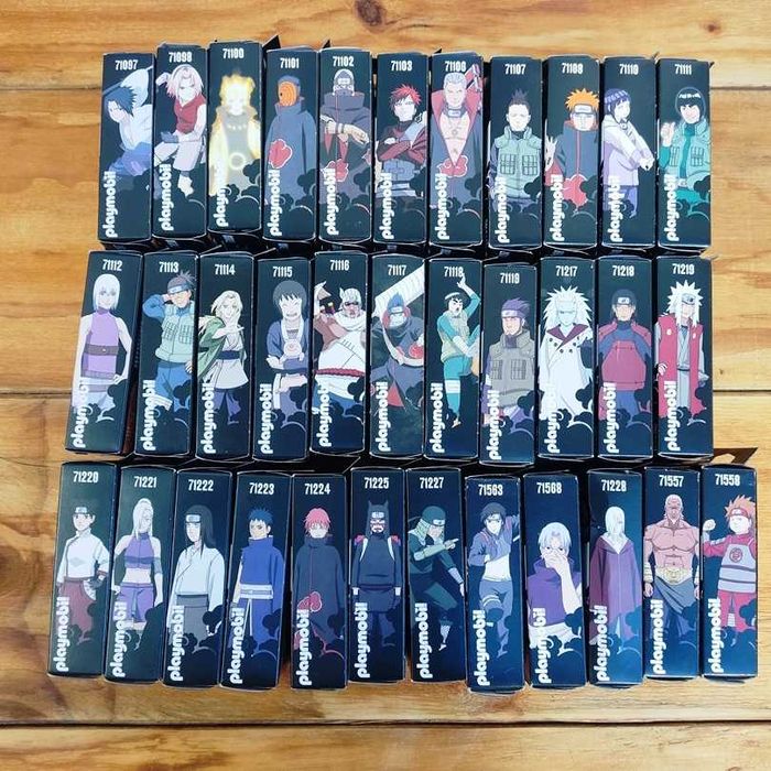Playmobil Naruto Shippuden vários modelos diferentes 9x12cm